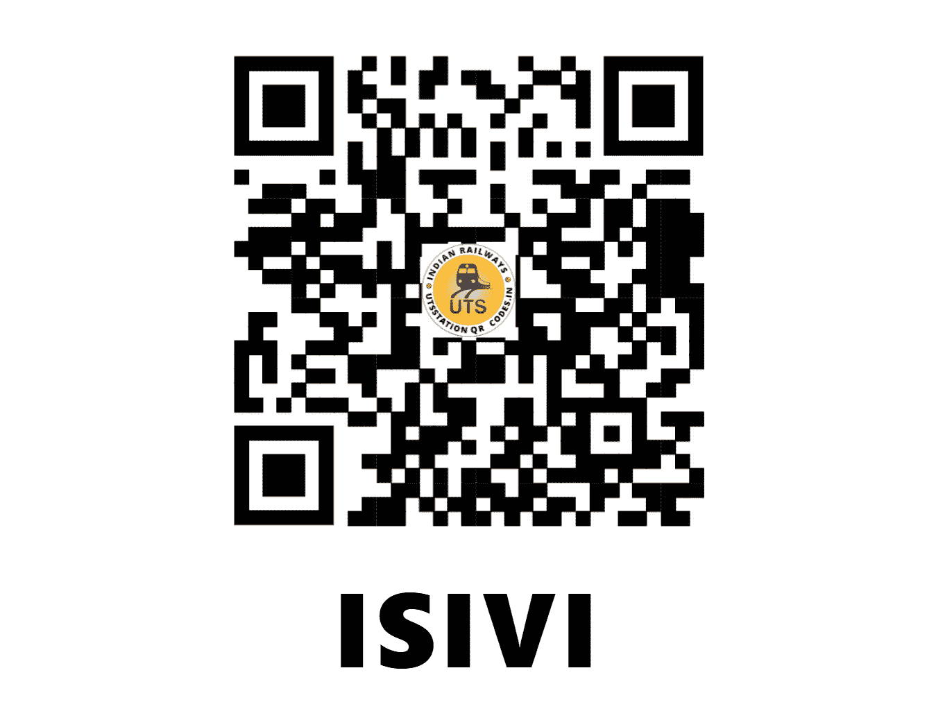 UTS QR Code for ISIVI - ESV - SC (ANDHRA PRADESH)